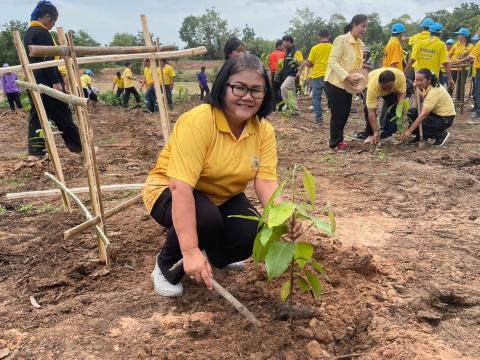 โครงการปลูกต้นไม้ เพิ่มพิ้นที่สีเขียว ลดโลกร้อน เฉลิมพระเกียรติพระบาทสมเด็จพระเจ้าอยู่หัว ฯ