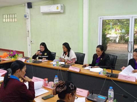 ประชุมกองทุนหลักประกันสุขภาพองค์การบริหารส่วนตำบลโคกว่าน ครั้งที่ ๒/๒๕๖๘
