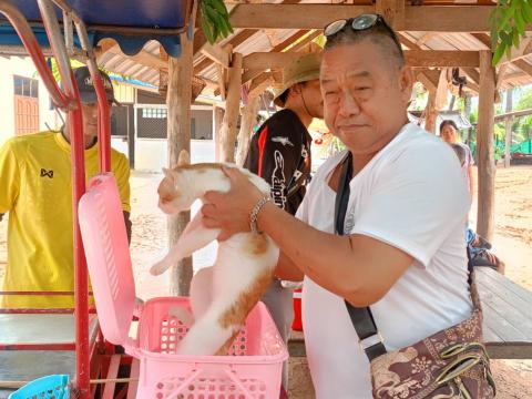 โครงการรณรงค์ฉีดวัคซีนป้องกันโรคพิษสุนัขบ้าฯ ประจำปีงบประมาณ 2568 (วันที่ 17 มีนาคม 2568 ณ บ้านหนองหมี หมู่ที่ 6)