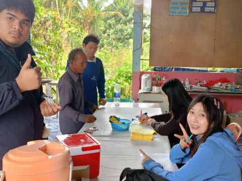 โครงการรณรงค์ฉีดวัคซีนป้องกันโรคพิษสุนัขฯ ประจำปีงบประมาณ 2568 ณ บ้านหนองหมี ม.10