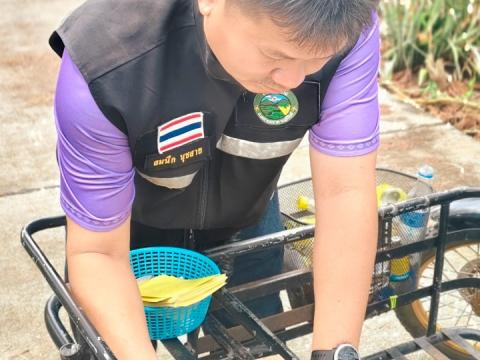 โครงการรณงค์ฉีดวัคซีนป้องกันโรคพิษสุนัขบ้าฯ บ้านสมจิต หมู่ที่ 5
