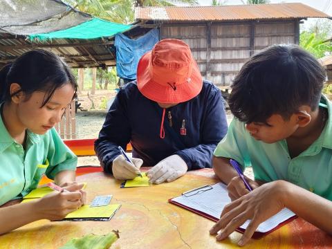 โครงการรณงค์ฉีดวัคซีนป้องกันโรคพิษสุนัขบ้าฯ บ้านสมจิต หมู่ที่ 5