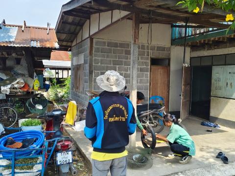 โครงการรณงค์ฉีดวัคซีนป้องกันโรคพิษสุนัขบ้าฯ บ้านสมจิต หมู่ที่ 5