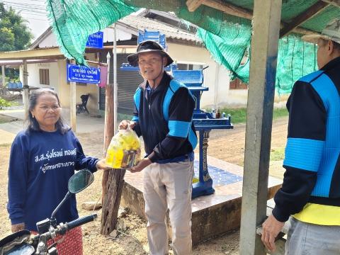 โครงการรณงค์ฉีดวัคซีนป้องกันโรคพิษสุนัขบ้าฯ บ้านสมจิต หมู่ที่ 5