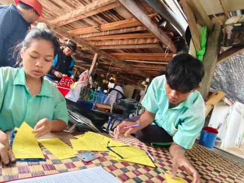 โครงการรณงค์ฉีดวัคซีนป้องกันโรคพิษสุนัขบ้าฯ บ้านสมจิต หมู่ที่ 5