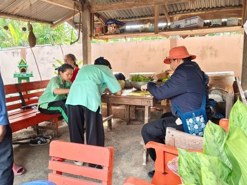โครงการรณงค์ฉีดวัคซีนป้องกันโรคพิษสุนัขบ้าฯ บ้านสมจิต หมู่ที่ 5