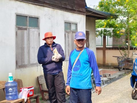 โครงการรณงค์ฉีดวัคซีนป้องกันโรคพิษสุนัขบ้าฯ บ้านสมจิต หมู่ที่ 5