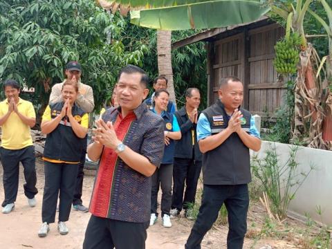 มอบบ้านผู้สูงอายุตามโครงการปรับสภาพแวดล้อมและสิ่งอำนวยความสะดวกของผู้สูงอายุให้เหมาะสมและปลอดภัย ประจำปีงบประมาณ ๒๕๖๘