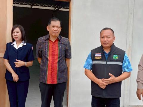 มอบบ้านผู้สูงอายุตามโครงการปรับสภาพแวดล้อมและสิ่งอำนวยความสะดวกของผู้สูงอายุให้เหมาะสมและปลอดภัย ประจำปีงบประมาณ ๒๕๖๘