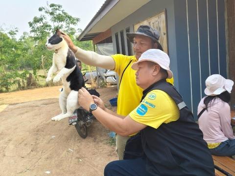 โครงการรณรงค์ฉีดวัคซีนป้องกันโรคพิษสุนัขบ้าฯ ประจำปีงบประมาณ 2568