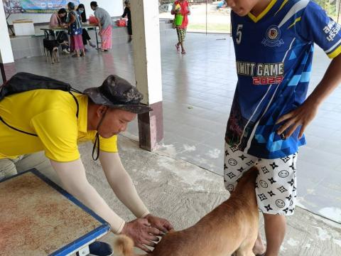โครงการรณรงค์ฉีดวัคซีนป้องกันโรคพิษสุนัขบ้าฯ ประจำปีงบประมาณ 2568