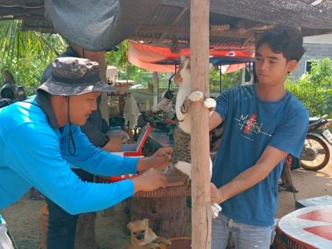 โครงการรณรงค์ฉีดวัคซีนป้องกันโรคพิษสุนัขบ้าฯ ประจำปีงบประมาณ 2568