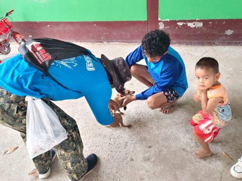 โครงการรณรงค์ฉีดวัคซีนป้องกันโรคพิษสุนัขบ้าฯ ประจำปีงบประมาณ 2568