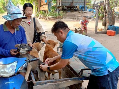 โครงการรณรงค์ฉีดวัคซีนป้องกันโรคพิษสุนัขบ้าฯ ประจำปีงบประมาณ 2568