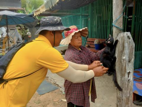 โครงการรณรงค์ฉีดวัคซีนป้องกันโรคพิษสุนัขบ้าฯ ประจำปีงบประมาณ 2568