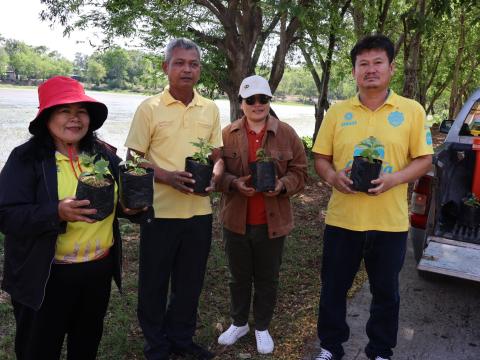 โครงการรณรงค์ปลูกต้นไม้เพื่อช่วยลดและป้องกันการเกิดฝุ่นละอองขนาดเล็ก PM2.5 ประจำปีงบประมาณ 2568