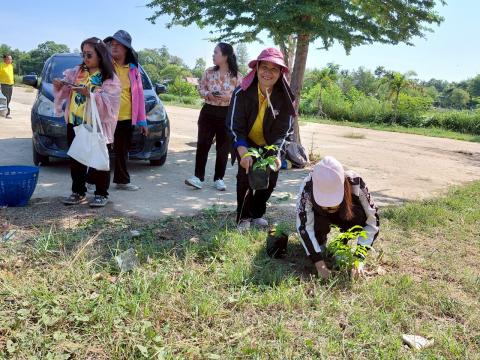 โครงการรณรงค์ปลูกต้นไม้เพื่อช่วยลดและป้องกันการเกิดฝุ่นละอองขนาดเล็ก PM2.5 ประจำปีงบประมาณ 2568