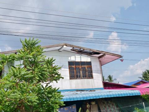 ออกสำรวจบ้านผู้ประสบวาตภัย