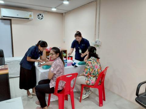 โครงการพัฒนาคุณภาพชีวิตบุคลากร "กิจกรรมตรวจสุขภาพประจำปี ๒๕๖๘"