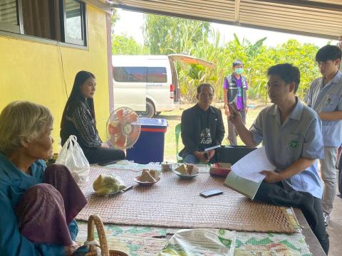 ลงพื้นที่สอบสวนโรคไข้มาลาเรีย