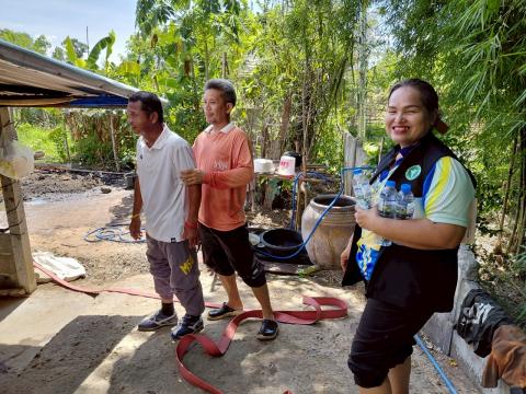ลงพื้นที่สอบสวนโรคไข้มาลาเรีย