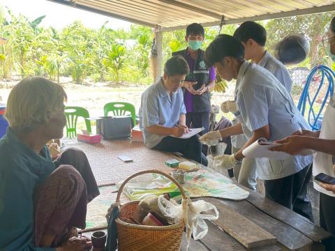 ลงพื้นที่สอบสวนโรคไข้มาลาเรีย