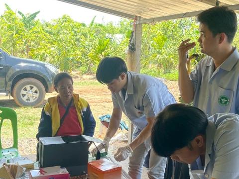 ลงพื้นที่สอบสวนโรคไข้มาลาเรีย