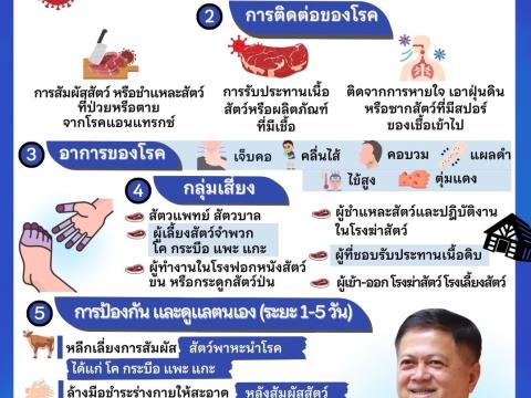 ความรู้เกี่ยวกับโรคแอนแทรกซ์