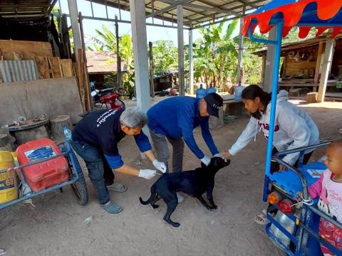 โครงการรณรงค์ฉีดวัคซีนป้องกันโรคพิษสุนัขบ้า ประจำปีงบประมาณ 2569 วันที่ 10 กุมภาพันธ์ 2569