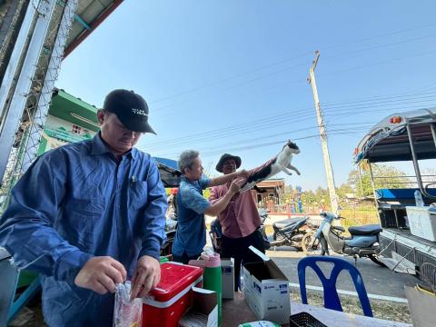 โครงการรณรงค์ฉีดวัคซีนป้องกันโรคพิษสุนัขบ้า ประจำปีงบประมาณ 2569 วันที่ 12 กุมภาพันธ์ 2569