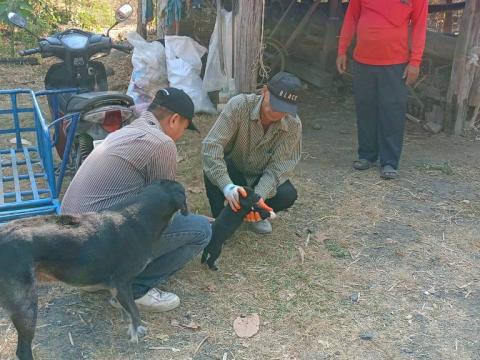 โครงการรณรงค์ฉีดวัคซีนป้องกันโรคพิษสุนัขบ้า ประจำปีงบประมาณ 2569 วันที่ 13 กุมภาพันธ์ 2569
