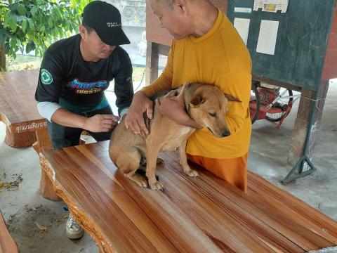 โครงการรณรงค์ฉีดวัคซีนป้องกันโรคพิษสุนัขบ้า ประจำปีงบประมาณ 2569 วันที่ 18 กุมภาพันธ์ 2569