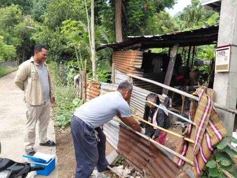 รณรงค์ฉีดวัคซีนป้องกันโรคพิษสุนัขบ้า กรณีเกิดโรคพิษสุนัขบ้าในพื้นที่อำเภอเฉลิมพระเกียรติ ซึ่งเป็นพื้นที่รอยต่อติดกับบ้านหนองถนน วันที่ 18 มิถุนายน 2569
