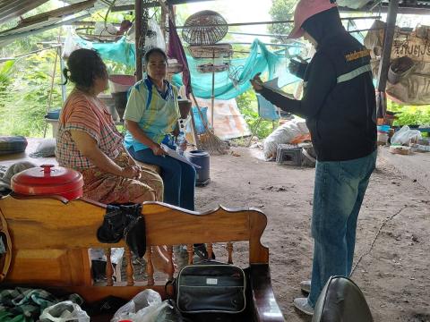 รณรงค์ฉีดวัคซีนป้องกันโรคพิษสุนัขบ้า กรณีเกิดโรคพิษสุนัขบ้าในพื้นที่อำเภอเฉลิมพระเกียรติ ซึ่งเป็นพื้นที่รอยต่อติดกับบ้านหนองถนน วันที่ 18 มิถุนายน 2569