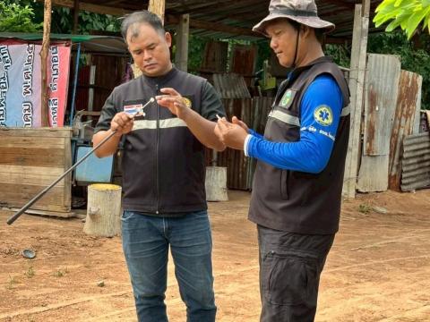 รณรงค์ฉีดวัคซีนป้องกันโรคพิษสุนัขบ้า กรณีเกิดโรคพิษสุนัขบ้าในพื้นที่อำเภอเฉลิมพระเกียรติ ซึ่งเป็นพื้นที่รอยต่อติดกับบ้านหนองถนน วันที่ 18 มิถุนายน 2569