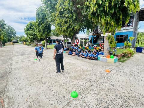โครงการ หนูน้อยวัยใส ใส่ใจสุขภาพ ด้วยการออกกำลังกาย ณ โรงเรียนบ้านสมจิต