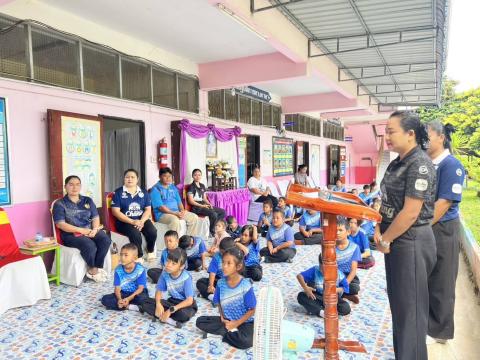 โครงการ หนูน้อยวัยใส ใส่ใจสุขภาพ ด้วยการออกกำลังกาย ณ โรงเรียนบ้านสมจิต