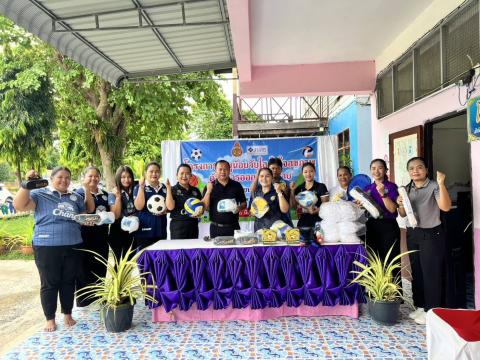 โครงการ หนูน้อยวัยใส ใส่ใจสุขภาพ ด้วยการออกกำลังกาย ณ โรงเรียนบ้านสมจิต