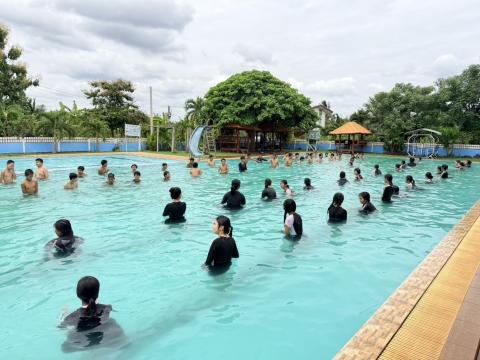 วันที่ 14 กรกฎาคม 2569 โรงเรียนละหานทรายวิทยาจัดกิจกรรม "โครงการว่ายน้ำเพื่อชีวิต"