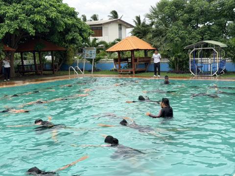 วันที่ 14 กรกฎาคม 2569 โรงเรียนละหานทรายวิทยาจัดกิจกรรม "โครงการว่ายน้ำเพื่อชีวิต"