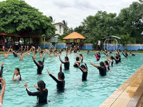 วันที่ 14 กรกฎาคม 2569 โรงเรียนละหานทรายวิทยาจัดกิจกรรม "โครงการว่ายน้ำเพื่อชีวิต"