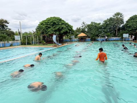 วันที่ 14 กรกฎาคม 2569 โรงเรียนละหานทรายวิทยาจัดกิจกรรม "โครงการว่ายน้ำเพื่อชีวิต"