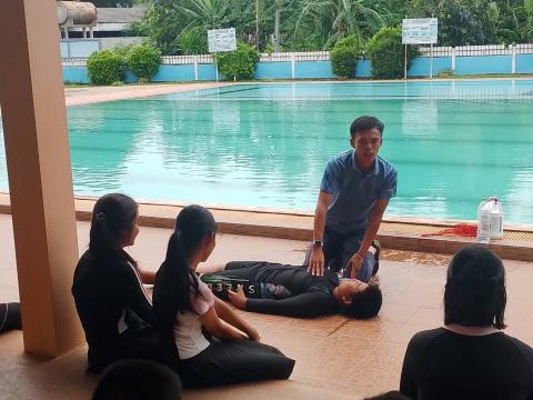 วันที่ 14 กรกฎาคม 2569 โรงเรียนละหานทรายวิทยาจัดกิจกรรม "โครงการว่ายน้ำเพื่อชีวิต"