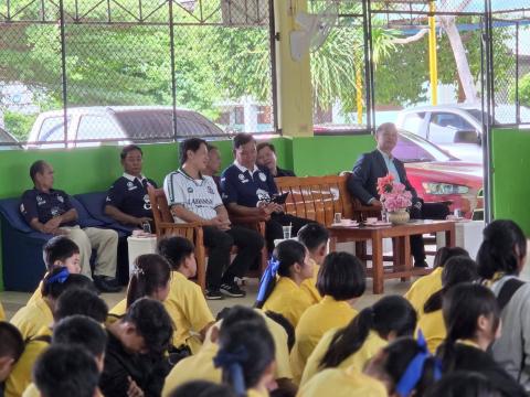 วันที่ 14 กรกฎาคม 2569 โรงเรียนละหานทรายวิทยาจัดกิจกรรม "โครงการว่ายน้ำเพื่อชีวิต"