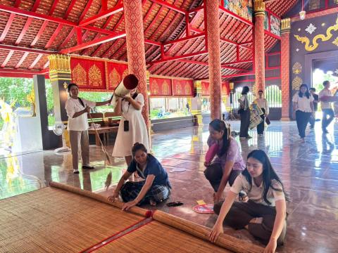 กิจกรรม "รวมพลังสร้างสัปปายะ สู่วัดด้วยวิถี 5ส" (Big Cleaning Day) ณ วัดป่าสมบูรณ์ธรรมาราม