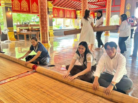 กิจกรรม "รวมพลังสร้างสัปปายะ สู่วัดด้วยวิถี 5ส" (Big Cleaning Day) ณ วัดป่าสมบูรณ์ธรรมาราม