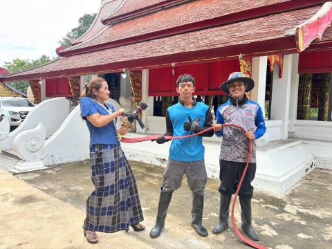 กิจกรรม "รวมพลังสร้างสัปปายะ สู่วัดด้วยวิถี 5ส" (Big Cleaning Day) ณ วัดป่าสมบูรณ์ธรรมาราม