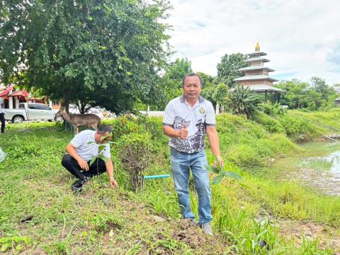 กิจกรรม "รวมพลังสร้างสัปปายะ สู่วัดด้วยวิถี 5ส" (Big Cleaning Day) ณ วัดป่าสมบูรณ์ธรรมาราม