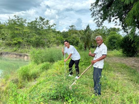 กิจกรรม "รวมพลังสร้างสัปปายะ สู่วัดด้วยวิถี 5ส" (Big Cleaning Day) ณ วัดป่าสมบูรณ์ธรรมาราม