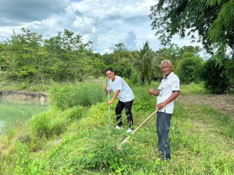 กิจกรรม "รวมพลังสร้างสัปปายะ สู่วัดด้วยวิถี 5ส" (Big Cleaning Day) ณ วัดป่าสมบูรณ์ธรรมาราม
